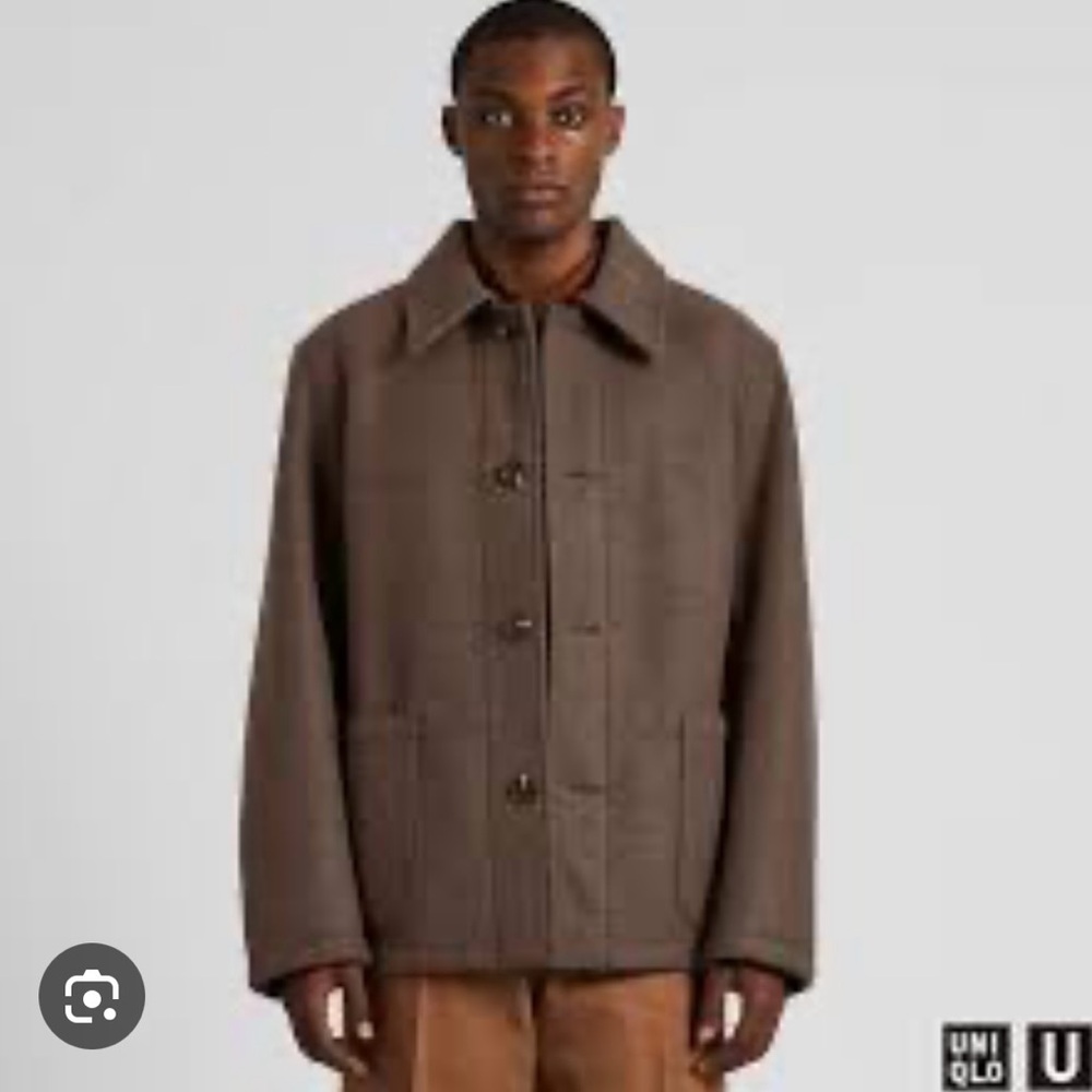 NWT Uniqlo U x Lemaire Windproof Long Sleeve Fleece Jacket Size M